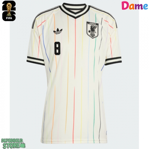 Japan Takumi Minamino #8 Replika Udebanetrøje Dame VM 2026 Kortærmet